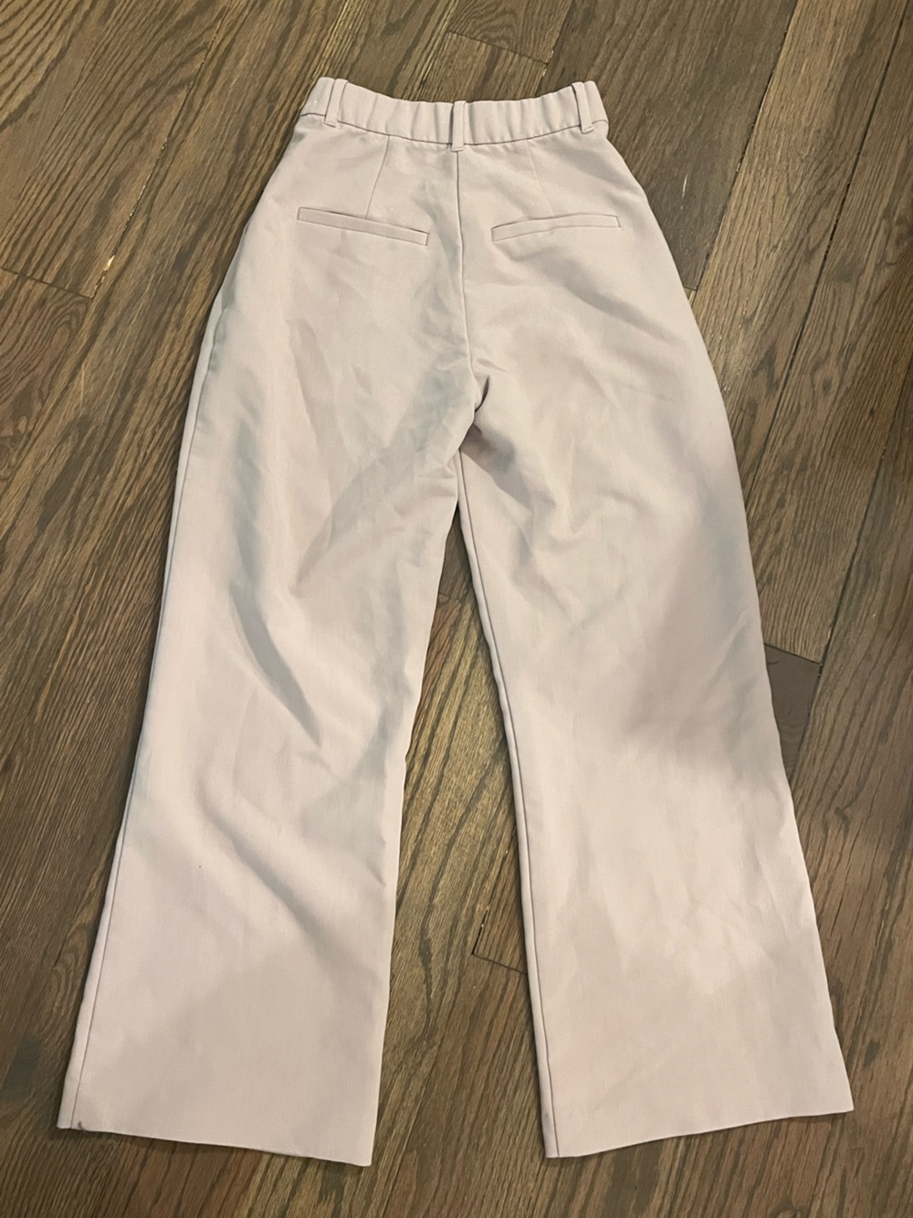 A&F Sloane Tailored Pant Light Brown Tan in size 00/24 Short Curve Love - Picture 4 of 5